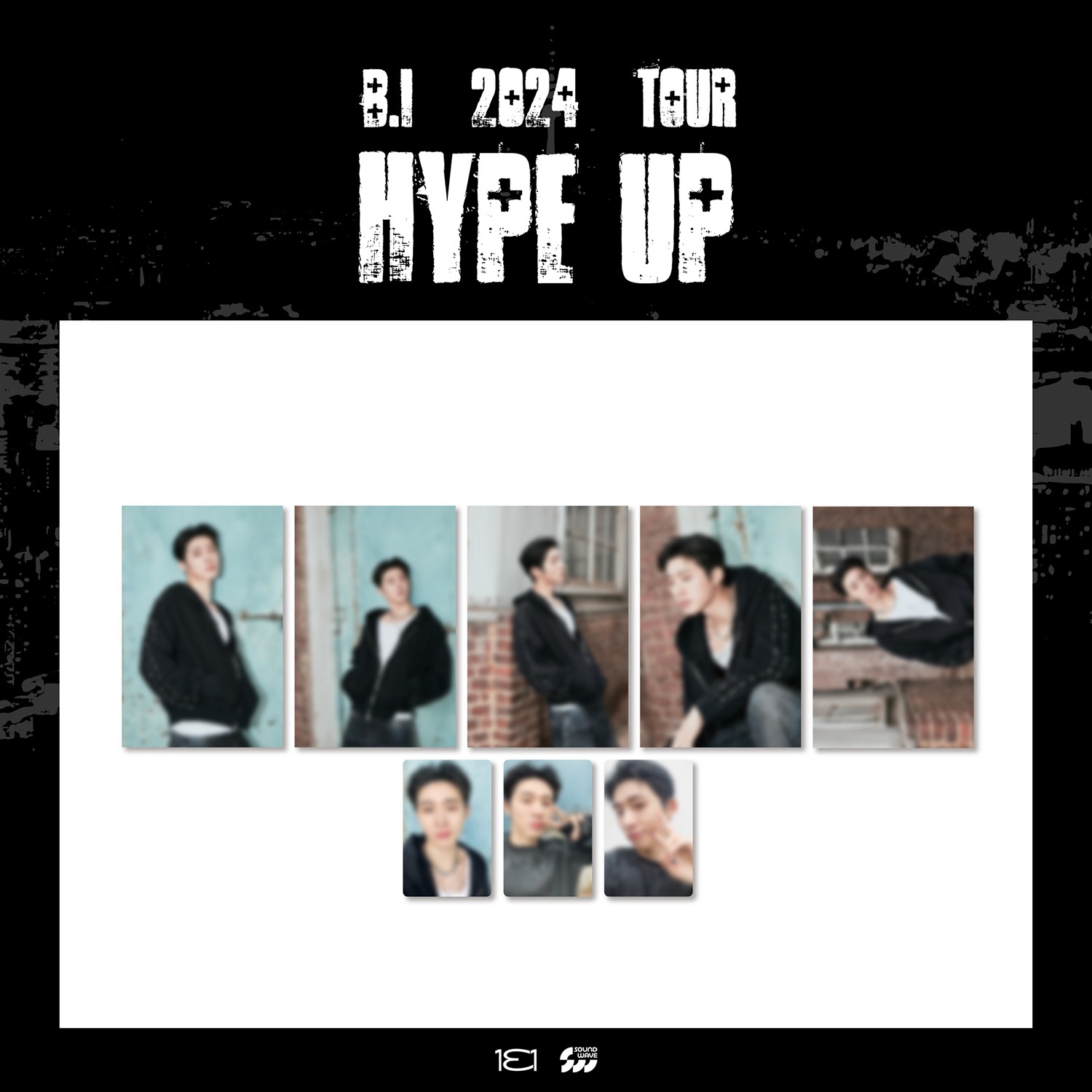 비아이 B.I 2024 TOUR CONCERT [HYPE UP] 엽서&amp;포토카드 세트